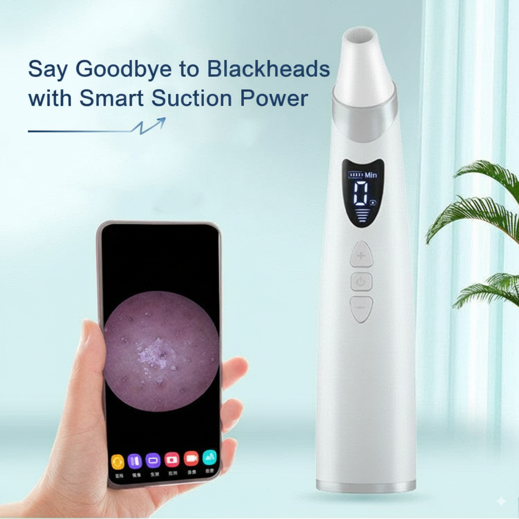 Revolutionize Your Skincare with the Electric Visual Blackhead Suction Instrument