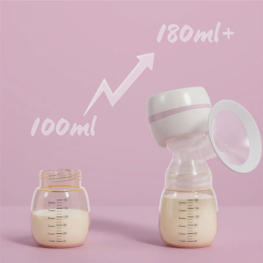 Portable Electric Breast Pump – USB Rechargeable, Silent & Hands-Free Milk Extractor, Automatic Suction for Breastfeeding Moms
