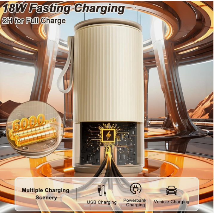 Portable Baby Bottle Warmer & Mixer – Fast Heating Formula Preserver for Optimal Nutrients