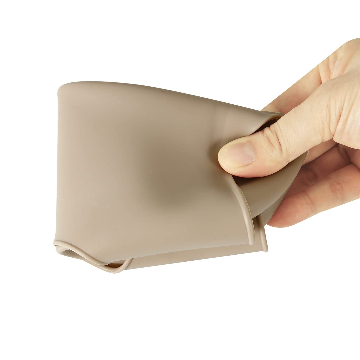 Set of 3 Silicone Baby Bibs – Soft, Waterproof & Adjustable for Boys & Girls (Brown/Blue/Green, 10–72 Months)