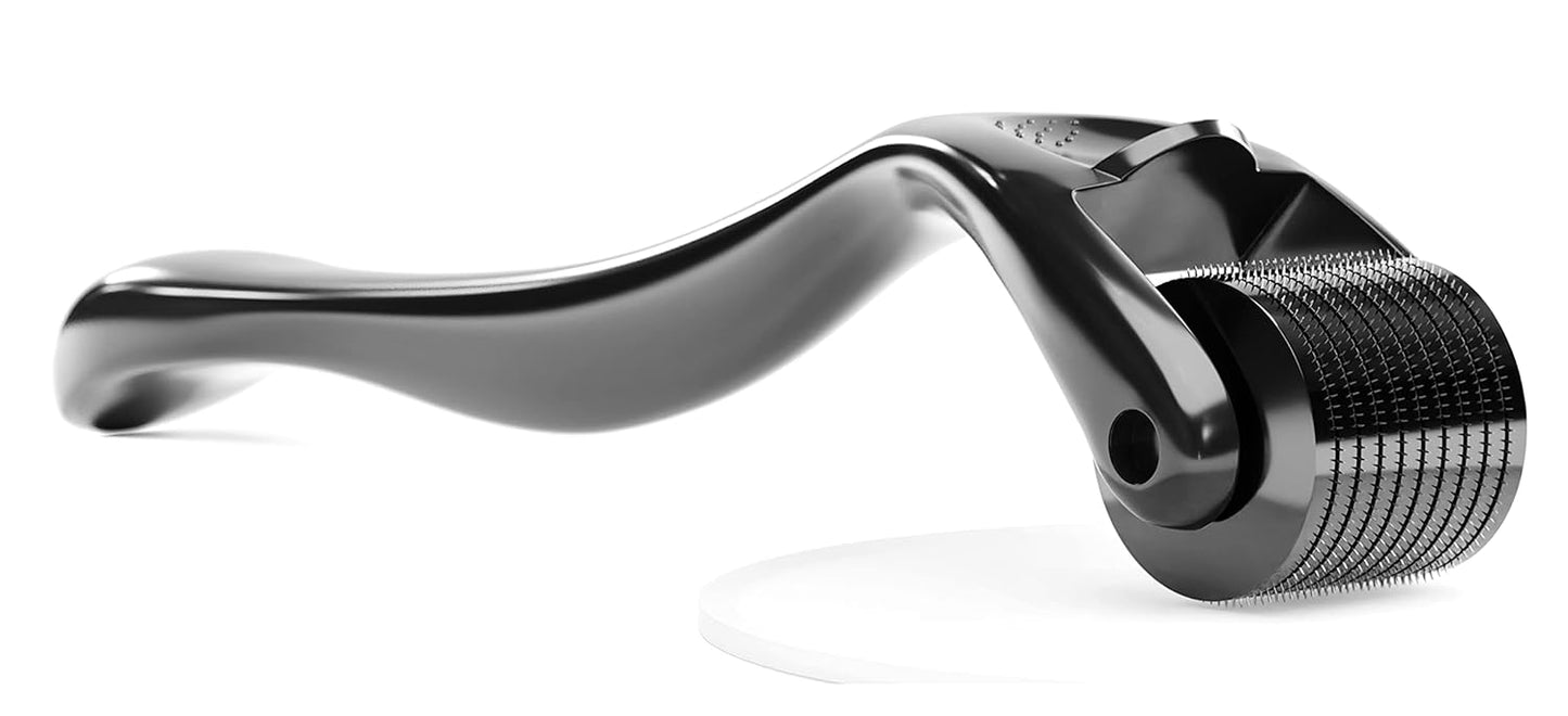 Derma Roller 540 Titanium Microneedles – 0.25mm for Hair, Beard, Face & Body Care, Men & Women