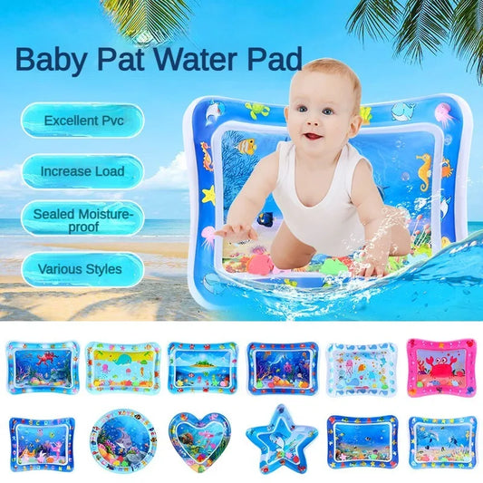 Baby Inflatable Water Play Mat – Tummy Time Cushion for Early Learning & Summer Fun