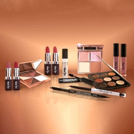 Super Nudes Makeup Pack for Girl'S Nude Beauty Dream with Traval Clutch Bag