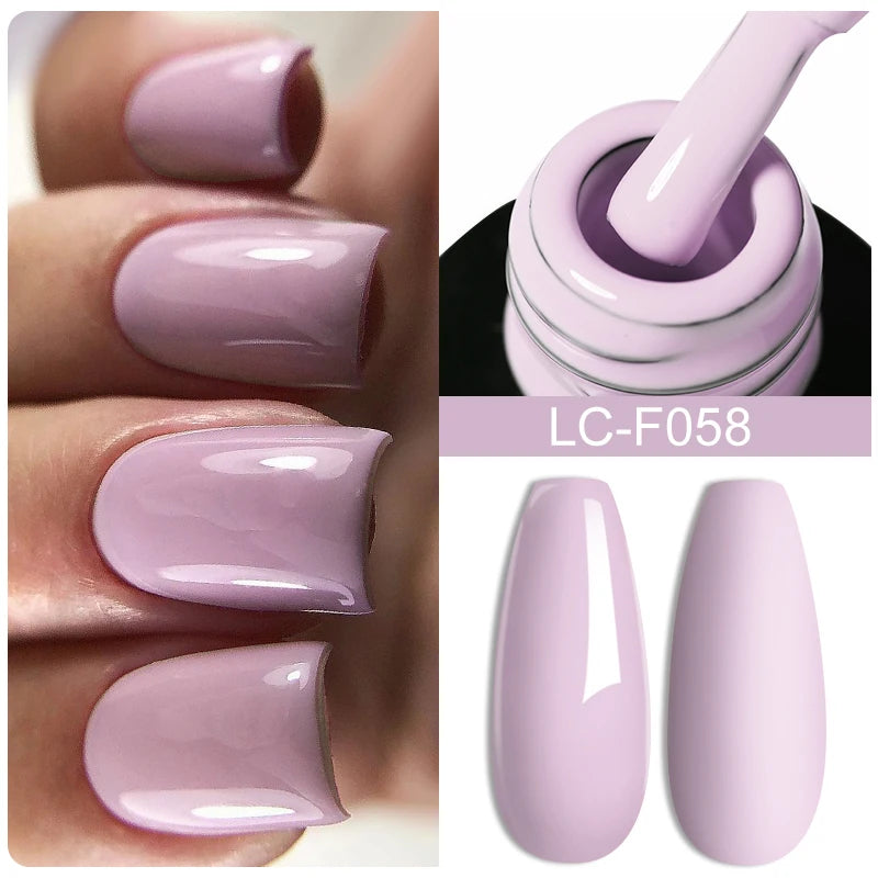 Fluorescent Nail Gel Polish Orange Red Neon Bright Color Summer Series Soak off for Manicure Nail Art UV Gel Varnish