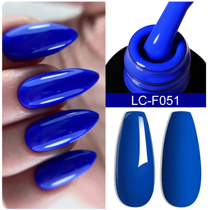 Fluorescent Nail Gel Polish Orange Red Neon Bright Color Summer Series Soak off for Manicure Nail Art UV Gel Varnish