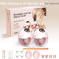 Wireless Wearable Electric Breast Pump — BPA-Free, Hands-Free, with Heating & UV Sterilizing Lid