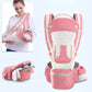 Ergonomic Baby Carrier Backpack with Hip-seat – Comfortable Wrap Sling for Newborns & Toddlers Travel & Everyday Use