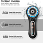Rechargeable Electric Face Scrubber & Exfoliator – 5 Brush Heads, IPX7 Waterproof Spin Brush for Deep Cleansing & Massage