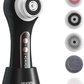 Rechargeable Electric Face Scrubber & Exfoliator – 5 Brush Heads, IPX7 Waterproof Spin Brush for Deep Cleansing & Massage