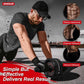 Ab Roller Wheel with Knee Pad – Core Strength Training Equipment for Abdominal & Full-Body Workouts at Home or Gym