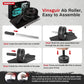 Ab Roller Wheel with Knee Pad – Core Strength Training Equipment for Abdominal & Full-Body Workouts at Home or Gym