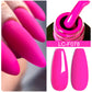 Fluorescent Nail Gel Polish Orange Red Neon Bright Color Summer Series Soak off for Manicure Nail Art UV Gel Varnish