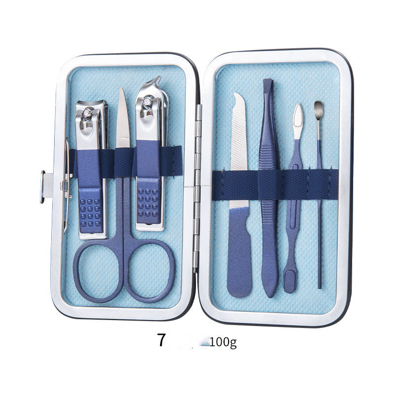 Professional Nail Clippers & Pedicure Set – Scissors, Dead Skin Pliers, Ear Spoon, Nail Cutting Pliers, Pedicure Knife & Nail Groove Trimmers