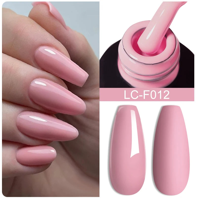 Fluorescent Nail Gel Polish Orange Red Neon Bright Color Summer Series Soak off for Manicure Nail Art UV Gel Varnish
