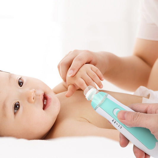 Electric Baby Nail Clipper Set – Safe Anti-Pinch Trimmer & Care Kit for Newborns and Toddlers