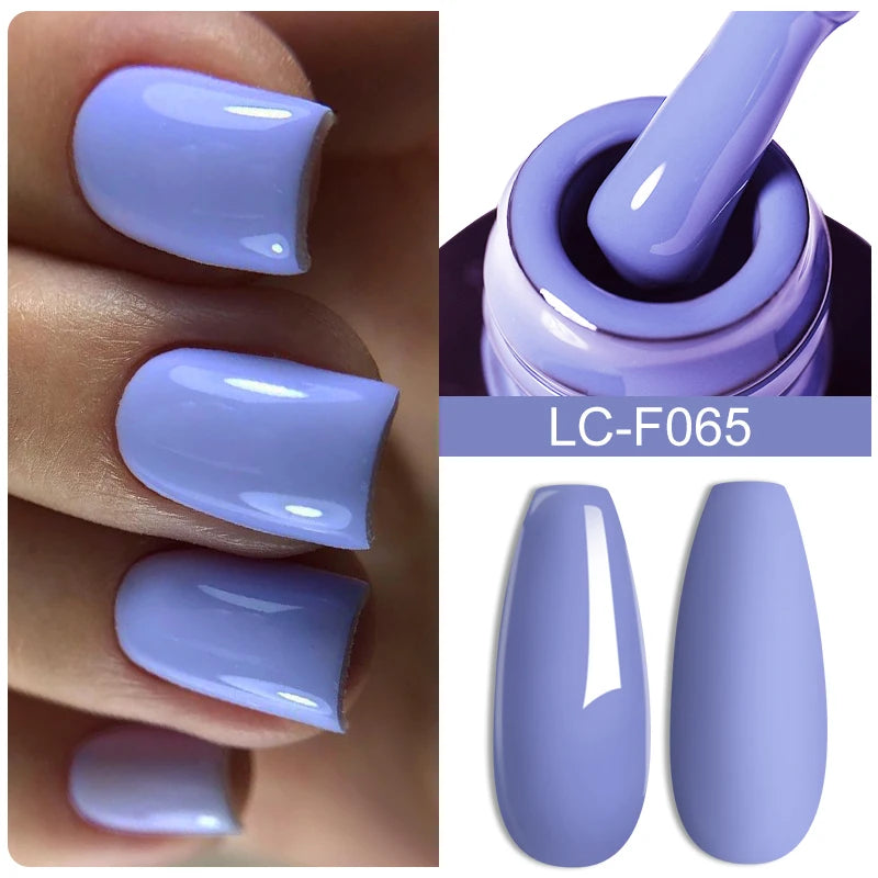 Fluorescent Nail Gel Polish Orange Red Neon Bright Color Summer Series Soak off for Manicure Nail Art UV Gel Varnish