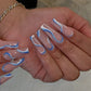 Wearing Nails Finished Soft Nails False Nails