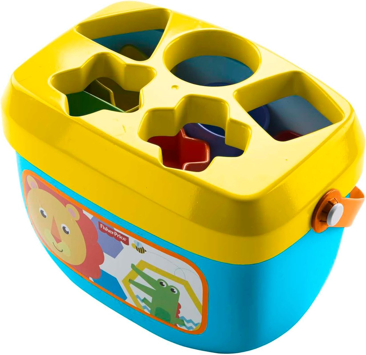 Baby’s First Stacking Blocks – 10-Piece Shape Sorting Toy for Infants 6+ Months