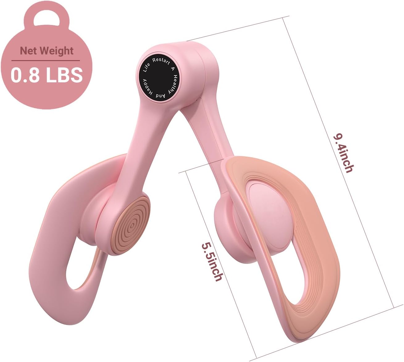 Thigh Master & Pelvic Floor Trainer – Inner Thigh Exercise Equipment for Women | Home Workout Strengthener for Thighs, Hips & Pelvic Muscles
