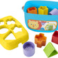 Baby’s First Stacking Blocks – 10-Piece Shape Sorting Toy for Infants 6+ Months