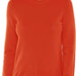 Women'S 100% Pure Cashmere Long Sleeve Crew Neck Sweater