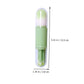 Double-Ended Retractable Powder Brush Makeup Brush Set Portable Soft Artificial for Women and Girls