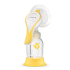 Manual Breast Pump with Soft Flex Shields – Harmony Single-Hand Operation for Comfortable & Efficient Milk Expression