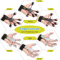 6-in-1 Grip Strength Trainer Kit – Hand Grip Strengthener, Finger Exerciser, Forearm Workout Ring & Extension Bands for Muscle Building & Injury Recovery