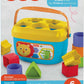 Baby’s First Stacking Blocks – 10-Piece Shape Sorting Toy for Infants 6+ Months