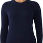 Women'S 100% Pure Cashmere Long Sleeve Crew Neck Sweater