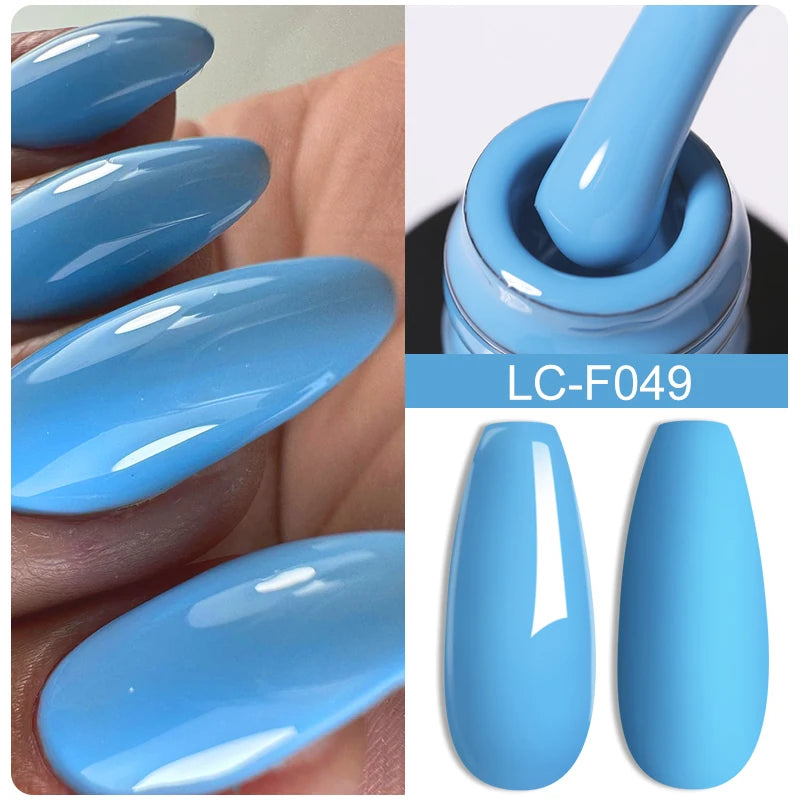 Fluorescent Nail Gel Polish Orange Red Neon Bright Color Summer Series Soak off for Manicure Nail Art UV Gel Varnish