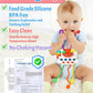 Baby Sensory Montessori Pull String Silicone Teething Toy – Travel & Birthday Gift for 6–18 Months Boys & Girls