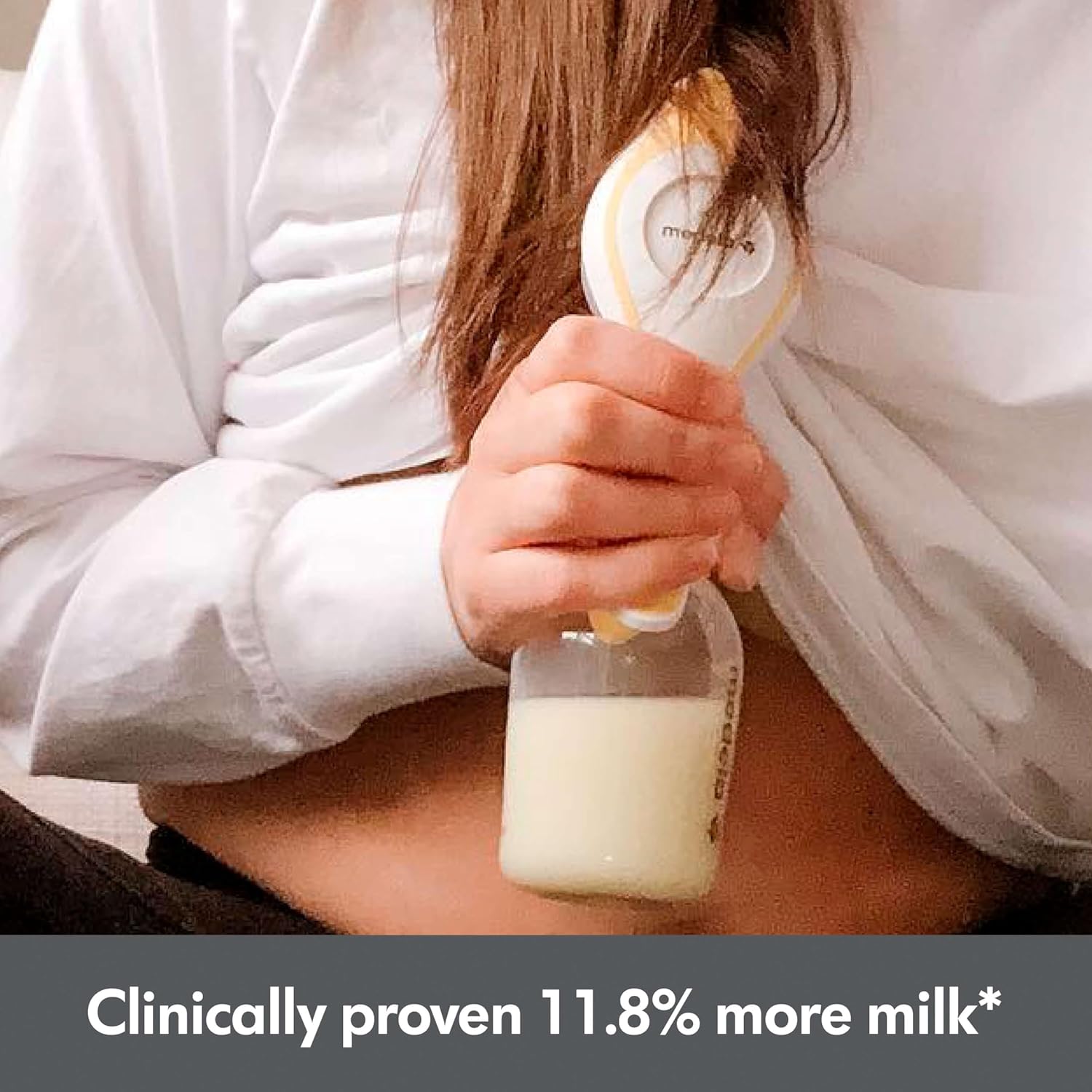 Manual Breast Pump with Soft Flex Shields – Harmony Single-Hand Operation for Comfortable & Efficient Milk Expression