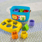 Baby’s First Stacking Blocks – 10-Piece Shape Sorting Toy for Infants 6+ Months