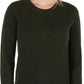 Women'S 100% Pure Cashmere Long Sleeve Crew Neck Sweater