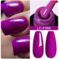 Fluorescent Nail Gel Polish Orange Red Neon Bright Color Summer Series Soak off for Manicure Nail Art UV Gel Varnish