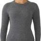 Women'S 100% Pure Cashmere Long Sleeve Crew Neck Sweater