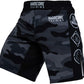 Night Camo 2.0 Fight Shorts Men'S Boxing MMA Combat BJJ Grappling Fitness Muay Thai Kickboxing No Gi (Xx-Large), Black Grey