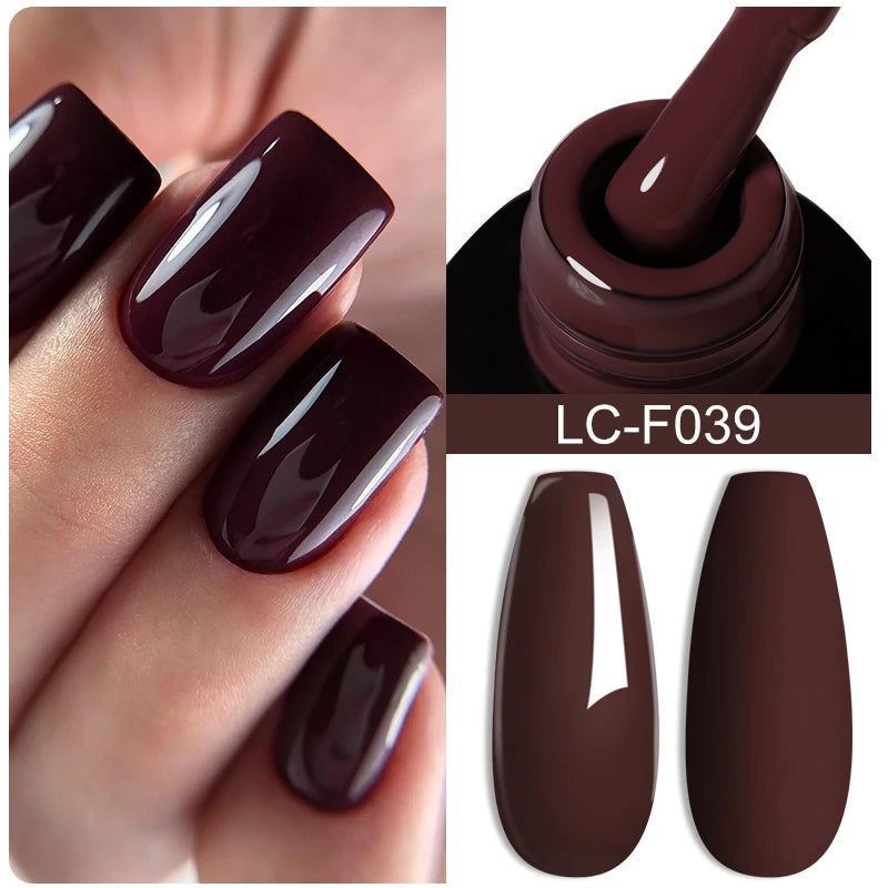 Fluorescent Nail Gel Polish Orange Red Neon Bright Color Summer Series Soak off for Manicure Nail Art UV Gel Varnish