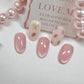 24Pcs Solid Color Wine Red Design Press on Nail Short Square False Nails Simple Detachable Finished Full Cover Nail Tips