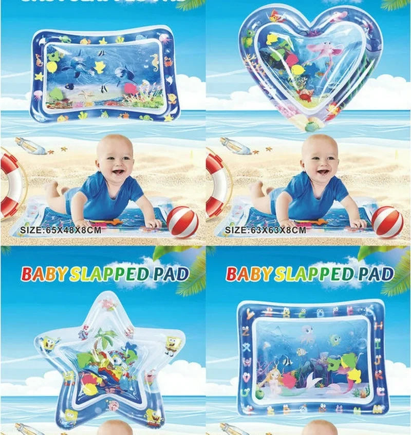 Baby Inflatable Water Play Mat – Tummy Time Cushion for Early Learning & Summer Fun