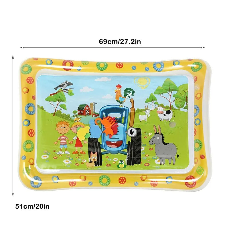 Baby Inflatable Water Play Mat – Tummy Time Cushion for Early Learning & Summer Fun