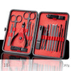 Professional Nail Clippers & Pedicure Set – Scissors, Dead Skin Pliers, Ear Spoon, Nail Cutting Pliers, Pedicure Knife & Nail Groove Trimmers