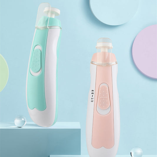 Electric Baby Nail Clipper Set – Safe Anti-Pinch Trimmer & Care Kit for Newborns and Toddlers
