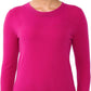 Women'S 100% Pure Cashmere Long Sleeve Crew Neck Sweater