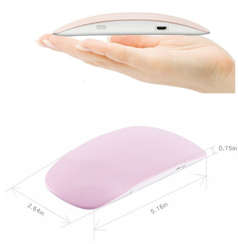 Portable USB LED Nail Light – 6W Mini Light Therapy Machine for Quick Drying Gel Nails