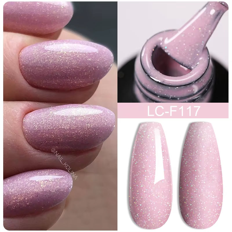 Fluorescent Nail Gel Polish Orange Red Neon Bright Color Summer Series Soak off for Manicure Nail Art UV Gel Varnish