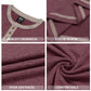 Crew Neck Henley Men Shirts Long Sleeve Shirts for Men Casual Color Block Tops