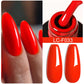 Fluorescent Nail Gel Polish Orange Red Neon Bright Color Summer Series Soak off for Manicure Nail Art UV Gel Varnish