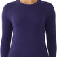 Women'S 100% Pure Cashmere Long Sleeve Crew Neck Sweater